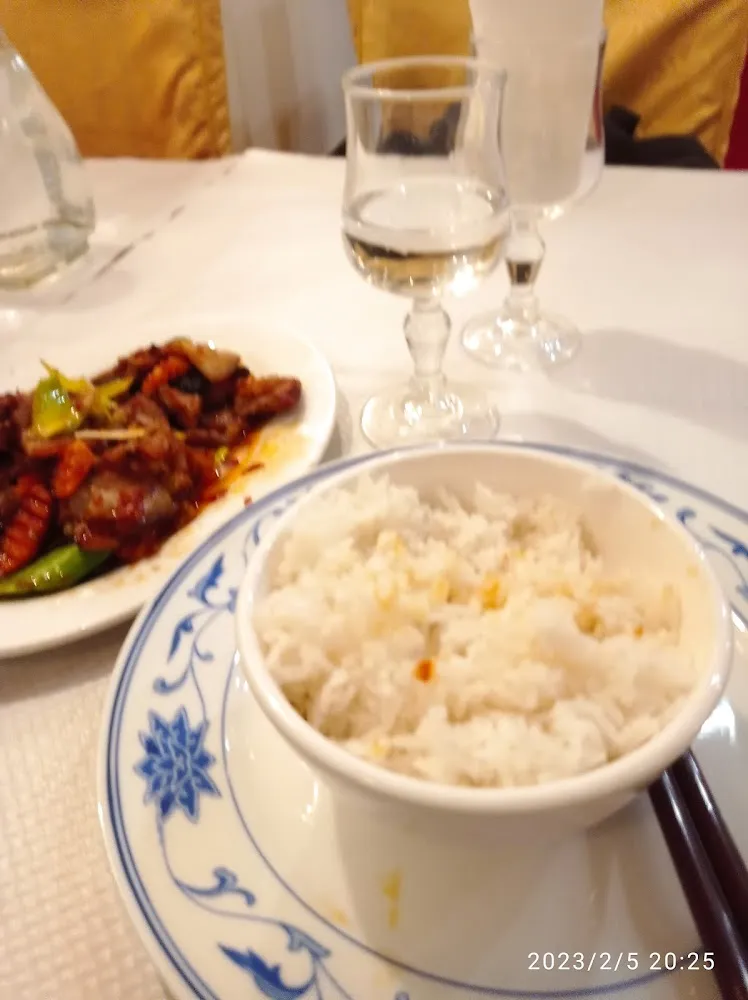 Petit Lard Sauce Piquante Er Riz Nature